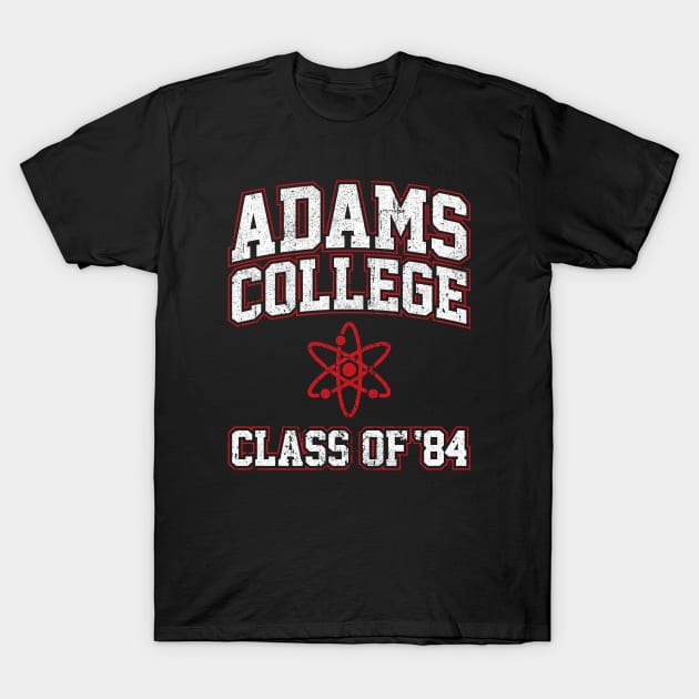 Adams College Class of '84 T-Shirt by huckblade